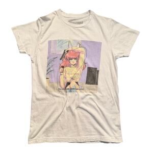 Get Lost Perv Anime T Shirt White Girl Master System Retro Gaming Otaku Waifu S